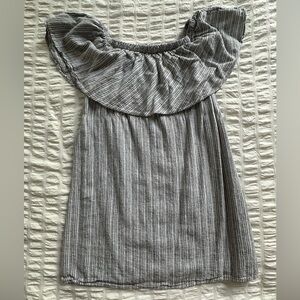 Off the Shoulder Ruffle Dress Sz XS Old Navy